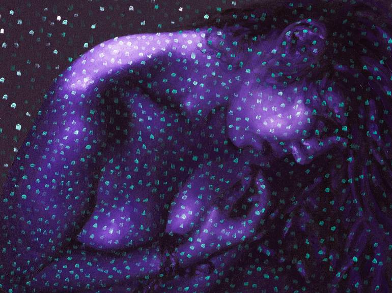 Original Conceptual Nude Painting by José Gislero