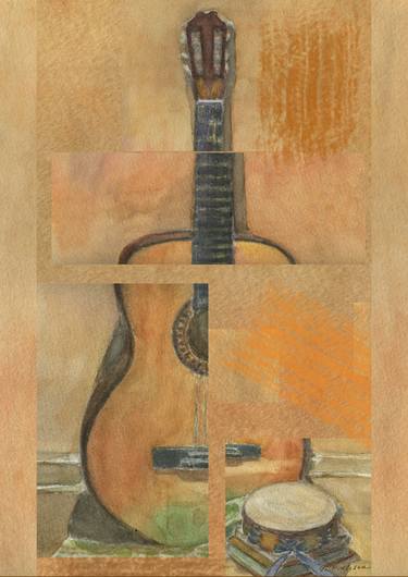 Print of Music Paintings by Natalia Pidlisna