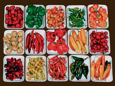 Print of Photorealism Food Paintings by Eduardo Bortk