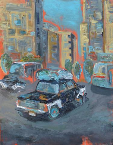 Print of Abstract Transportation Paintings by Mo Negm