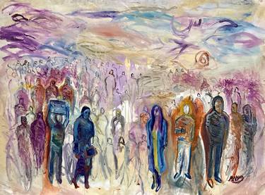 Print of Expressionism People Paintings by Mo Negm