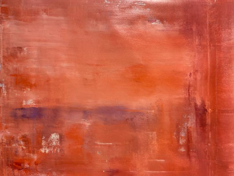 Original Abstract Expressionism Abstract Painting by Mo Negm