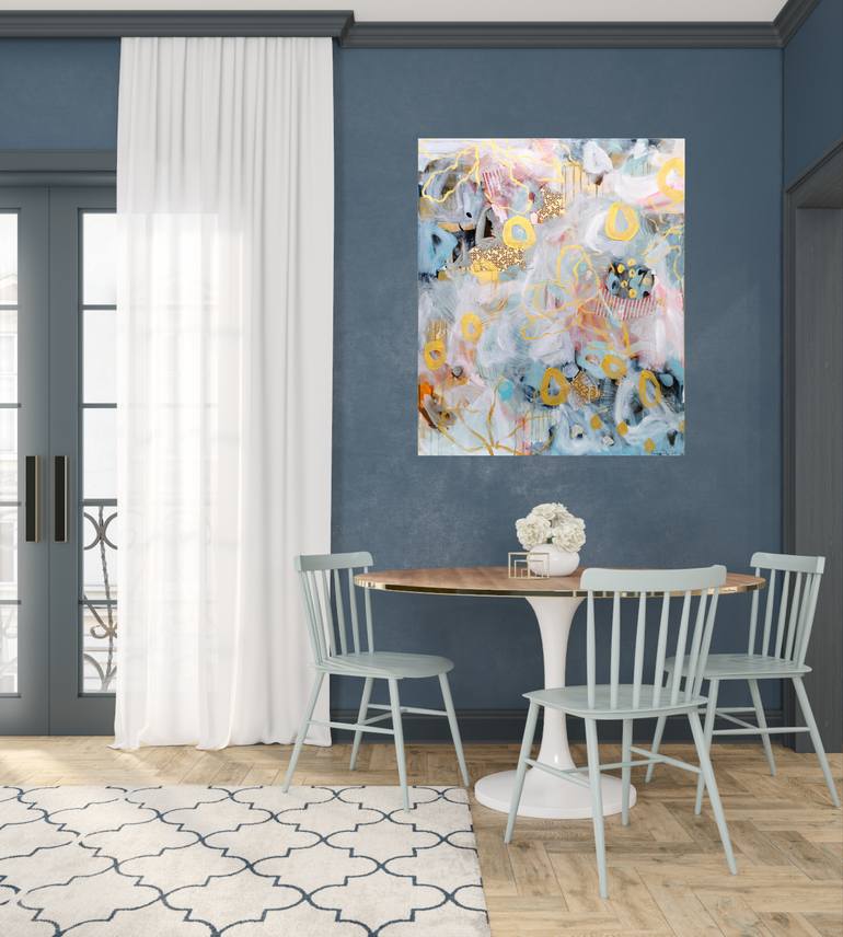 Original Abstract Painting by Barbara Piller