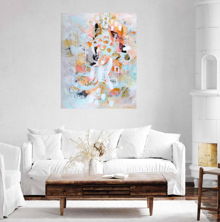 Original Abstract Painting by Barbara Piller