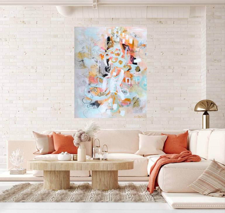 Original Abstract Painting by Barbara Piller