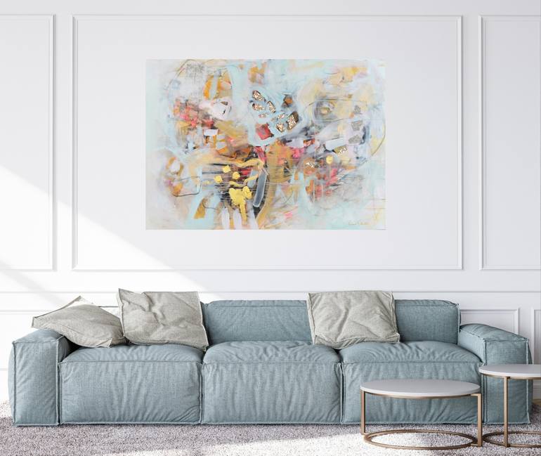 Original Abstract Painting by Barbara Piller