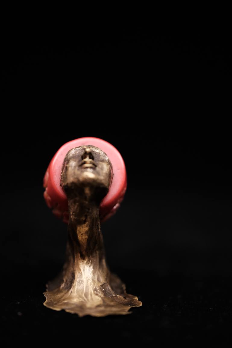 Original Art Deco Women Sculpture by Salome Kobulashvili