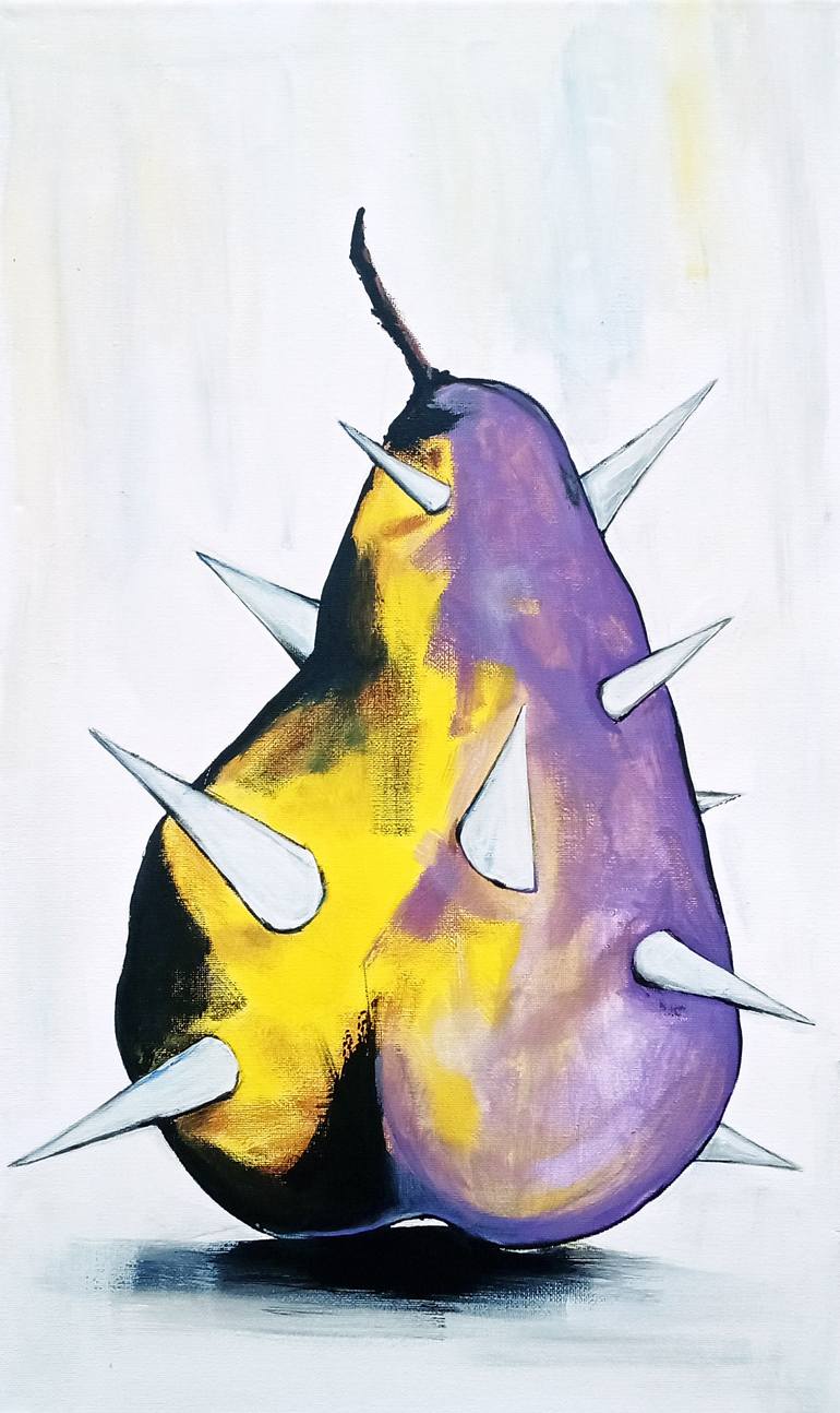 Original Conceptual Still Life Painting by Donatellapia Fiore