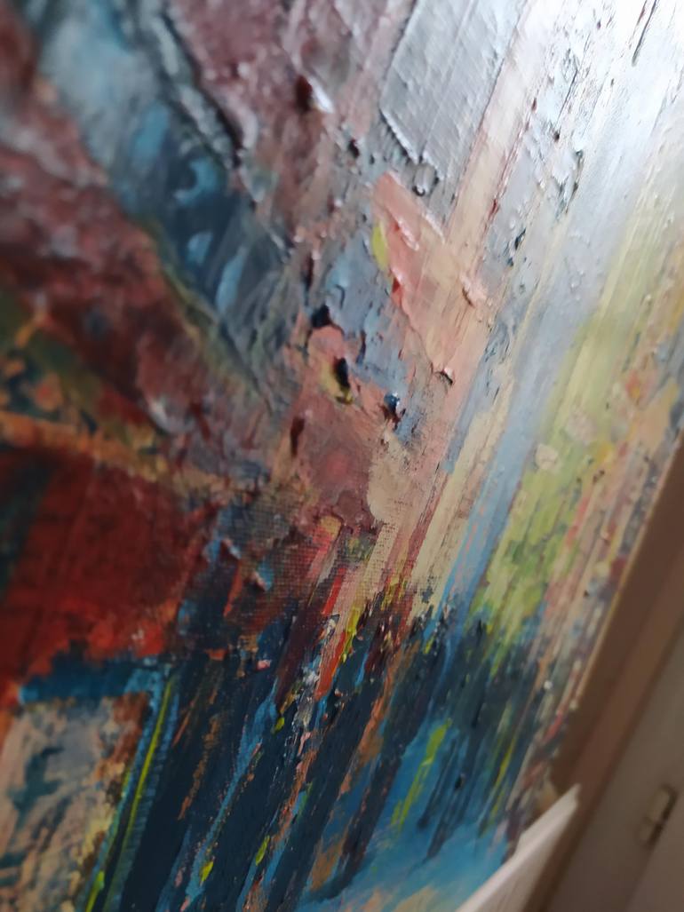 Original Expressionism Cities Painting by David Stany Garnier
