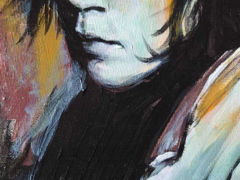 Original Figurative Portrait Painting by David Stany Garnier