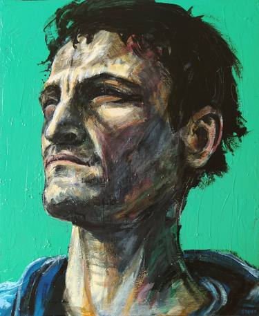 Original Expressionism Portrait Paintings by David Stany Garnier