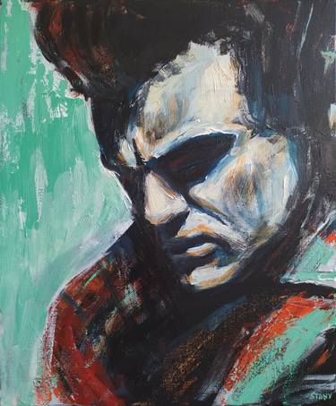 Original Expressionism Portrait Paintings by David Stany Garnier