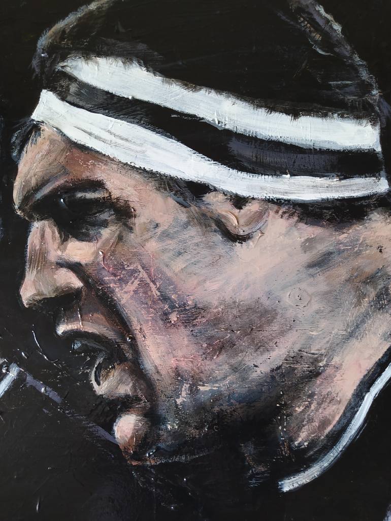 Original Figurative Sports Painting by David Stany Garnier