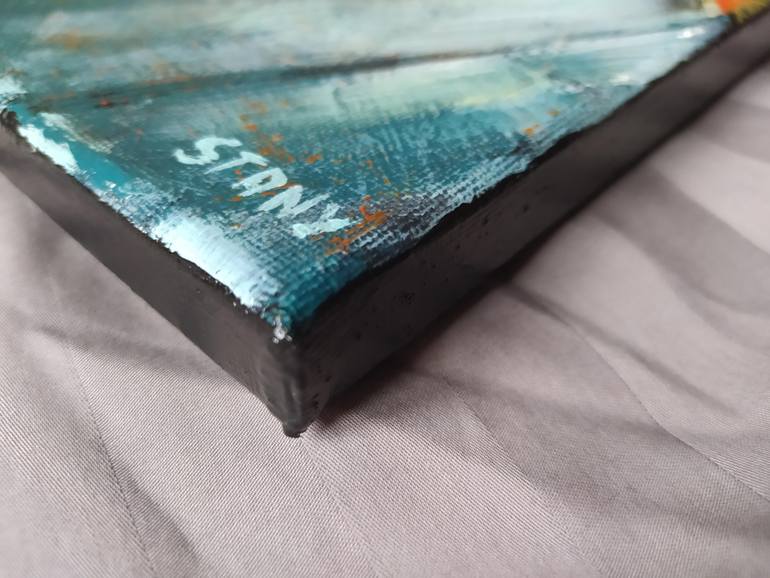 Original Expressionism People Painting by David Stany Garnier