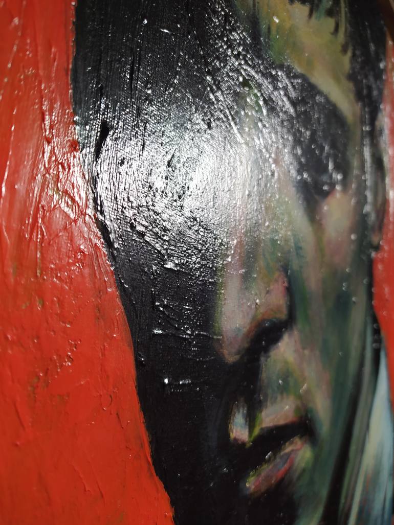 Original Expressionism People Painting by David Stany Garnier