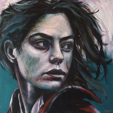 Original Expressionism Portrait Paintings by David Stany Garnier