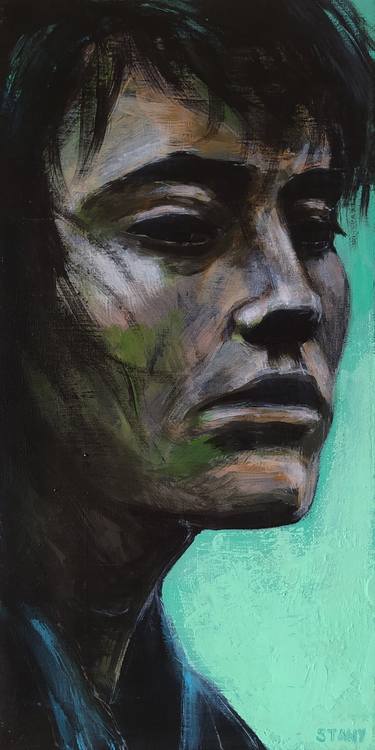 Original Figurative Portrait Paintings by David Stany Garnier