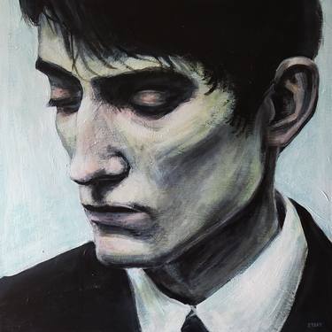 Original Figurative Men Paintings by David Stany Garnier