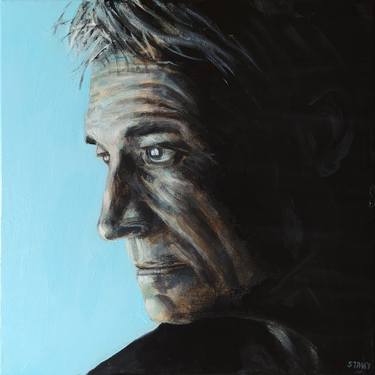 Original Figurative People Paintings by David Stany Garnier