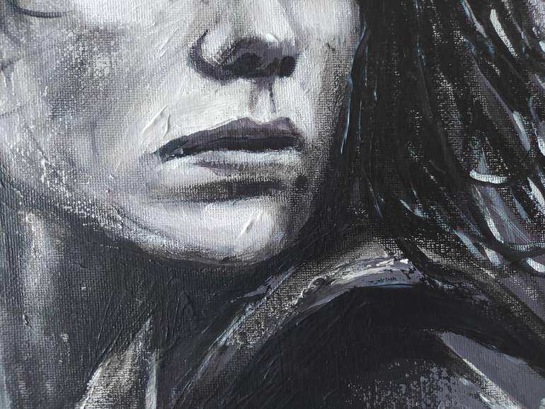 Original Figurative People Painting by David Stany Garnier