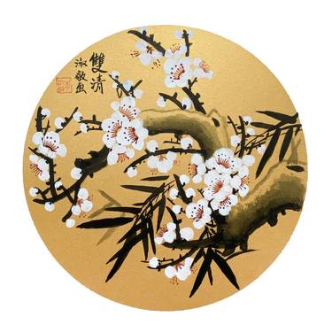 Print of Fine Art Floral Paintings by Shujing Li
