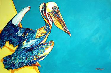 Original Expressionism Animal Paintings by Derrick Higgins