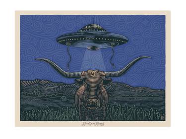 Print of Outer Space Drawings by Bryan Peterson