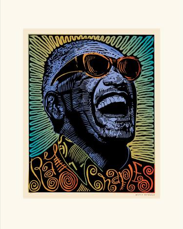 Ray Charles Print thumb