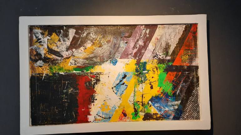 Original Abstract Expressionism Abstract Painting by Sastra Jingga