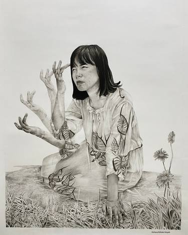 Original Realism Language Drawings by Opi Asiyah