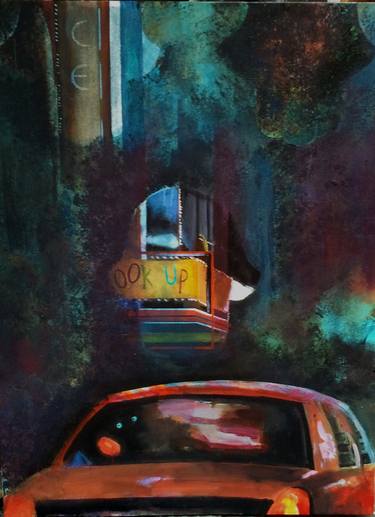 Original Transportation Painting by Yona Verwer