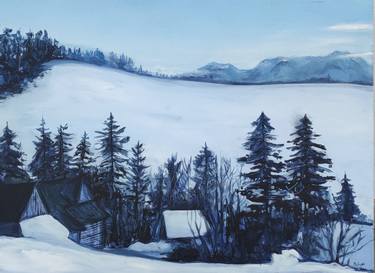 Original Realism Landscape Paintings by Malgorzata Gajek