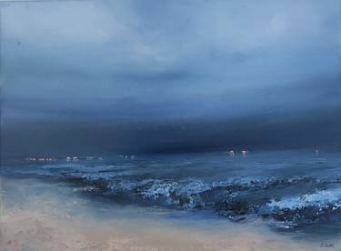 Original Realism Seascape Paintings by Malgorzata Gajek
