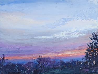 Original Realism Landscape Painting by Malgorzata Gajek
