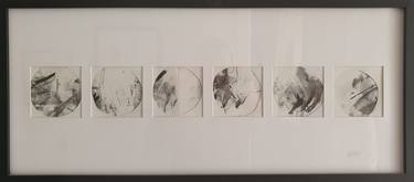 Original Abstract Expressionism Abstract Drawings by Benjamin Clubbs Coldron