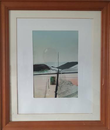 Original Abstract Landscape Drawings by Benjamin Clubbs Coldron