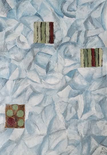 Original Abstract Expressionism Abstract Paintings by Rosario Sanchez