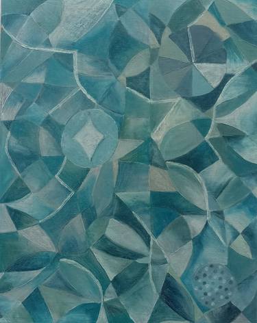 Original Abstract Expressionism Abstract Paintings by Rosario Sanchez