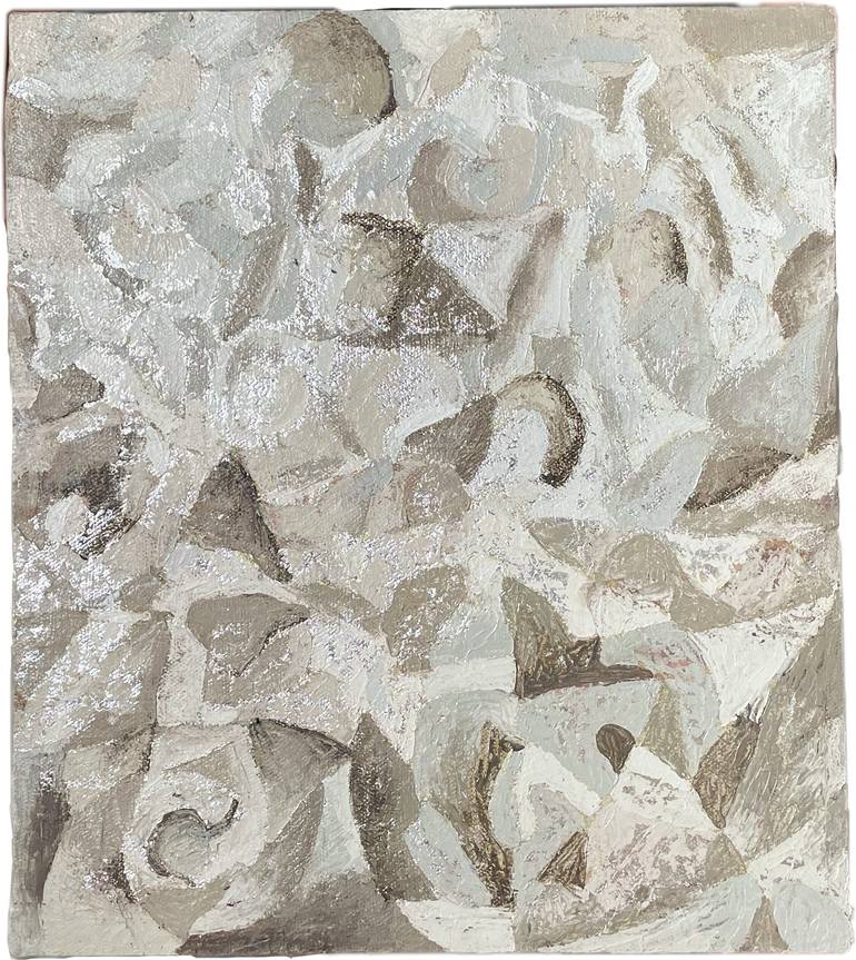 Original Abstract Expressionism Abstract Painting by Rosario Sanchez