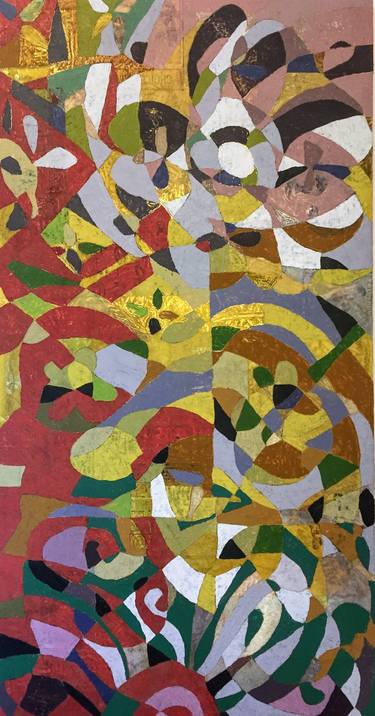 Print of Abstract Collage by Rosario Sanchez