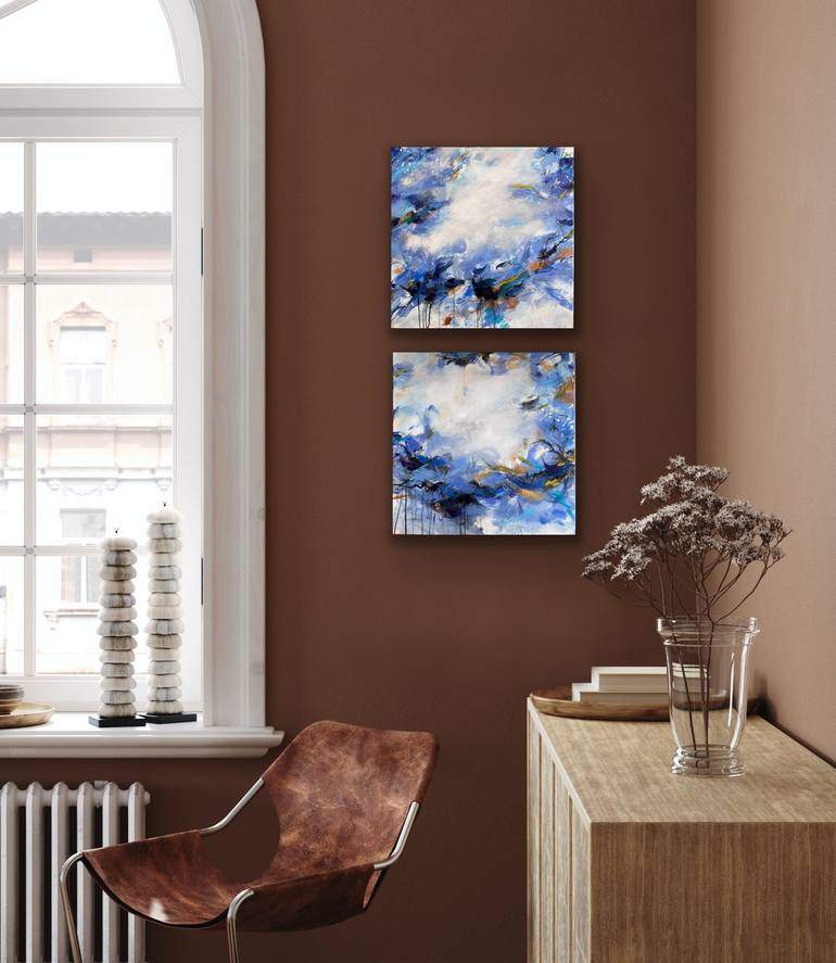 Original Abstract Painting by Raluca Oprisan