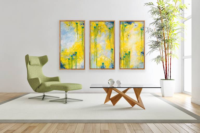 Original Abstract Painting by Raluca Oprisan