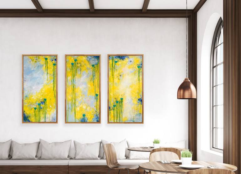 Original Abstract Painting by Raluca Oprisan