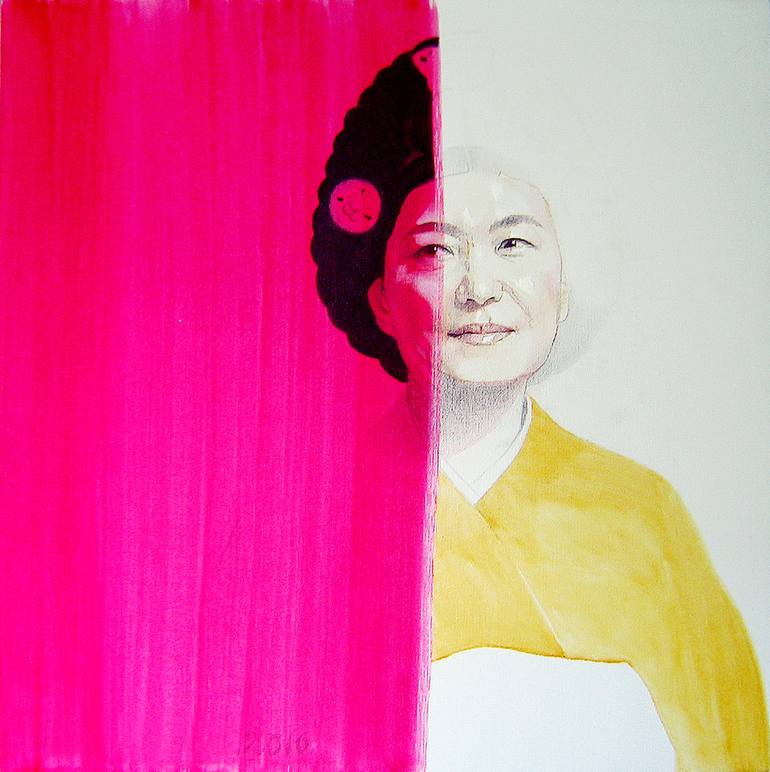 Original Pop Art Politics Painting by Rachel Windyk