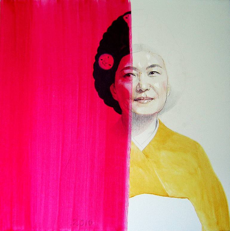 Original Pop Art Politics Painting by Rachel Windyk