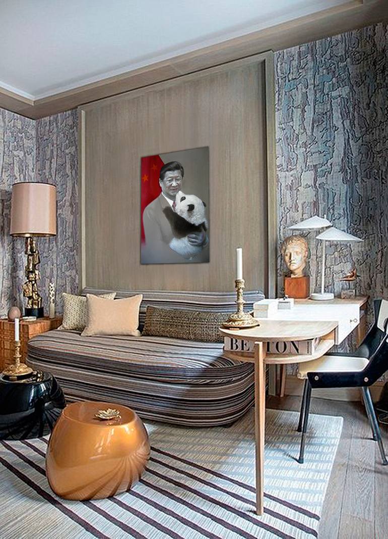 Original Conceptual Politics Painting by Rachel Windyk