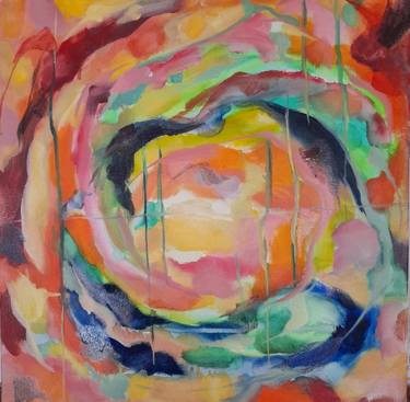 Original Abstract Expressionism Abstract Paintings by Angie Roberts