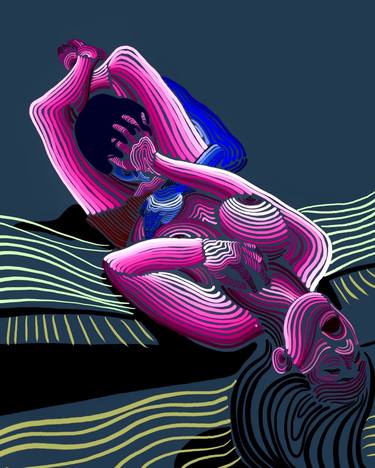 Print of Abstract Erotic Digital by anzor valetov