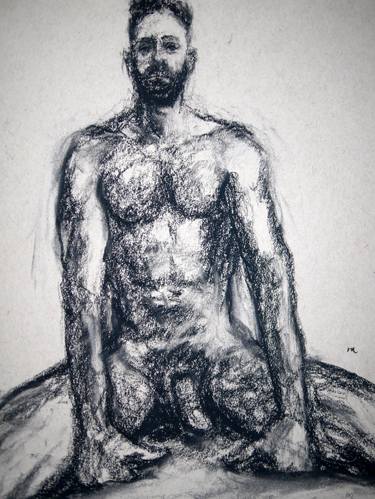 mens naked drawing