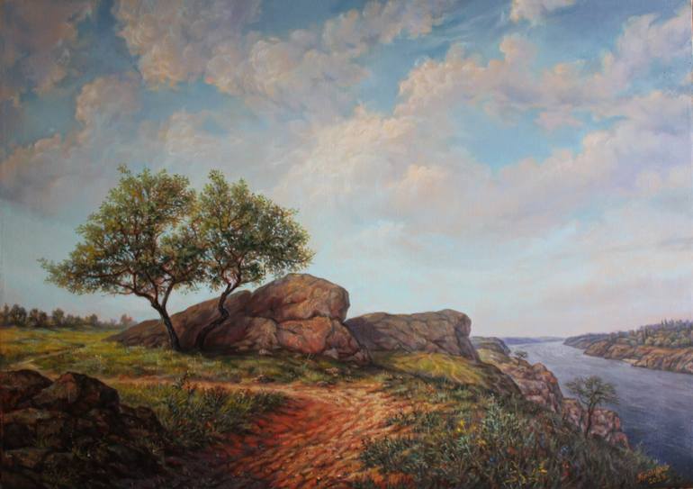 Original Other Landscape Painting by Gennadiy Protsko